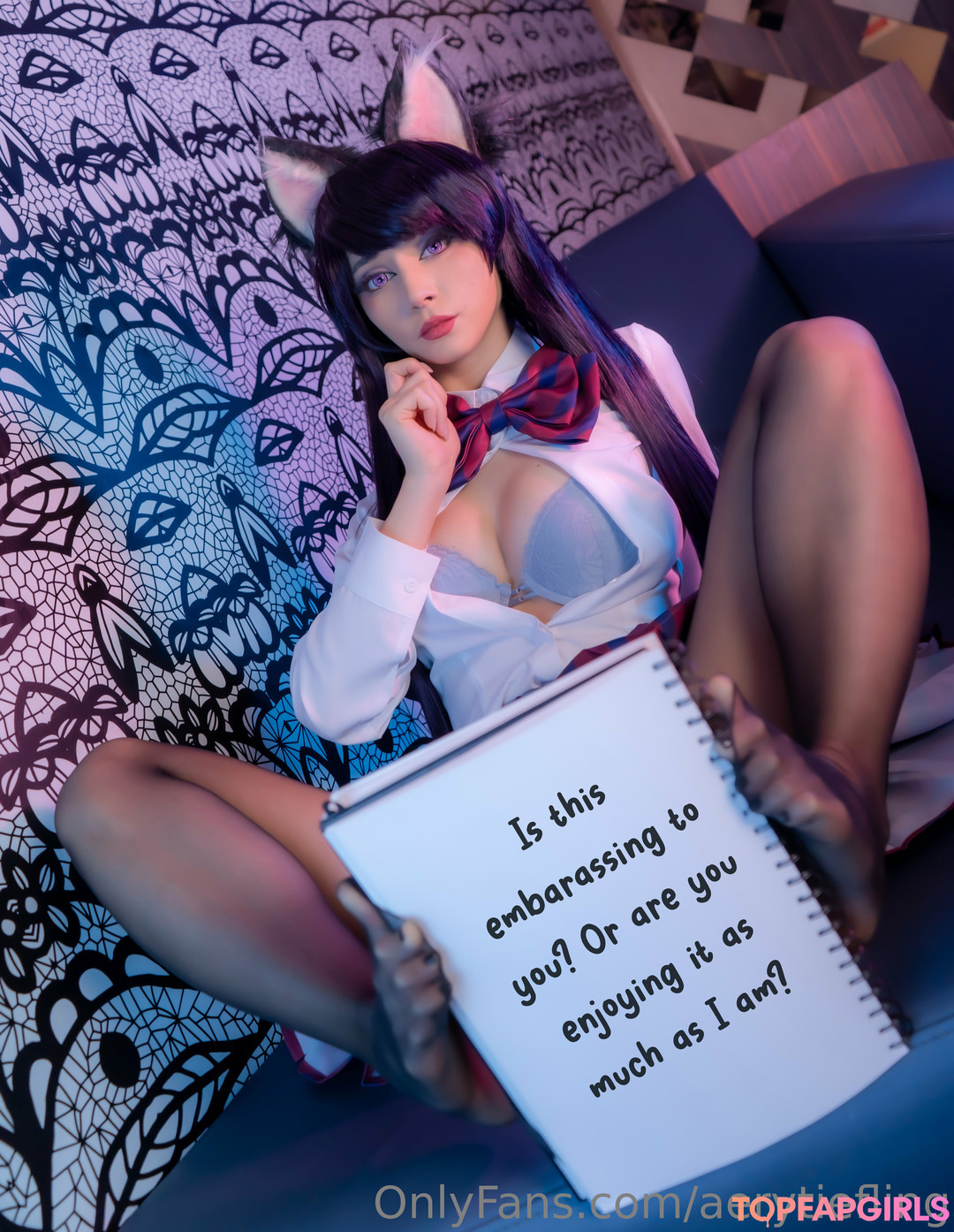 Foto di nudo di fuga di OnlyFans di Aery Tiefling #337