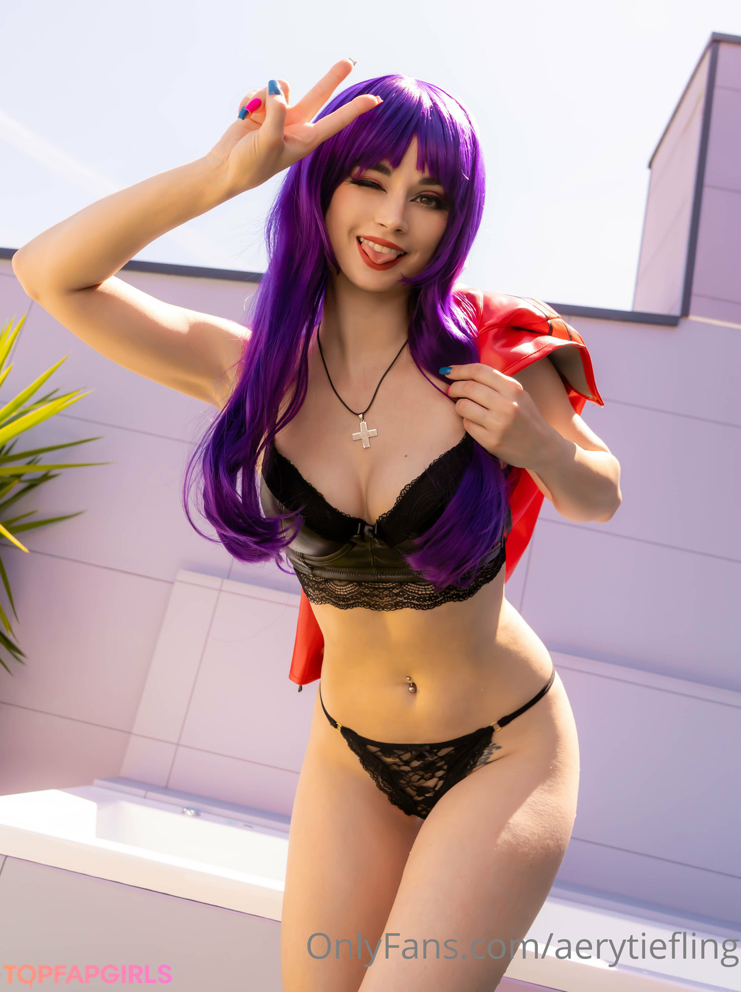 Foto di nudo di fuga di OnlyFans di Aery Tiefling #403