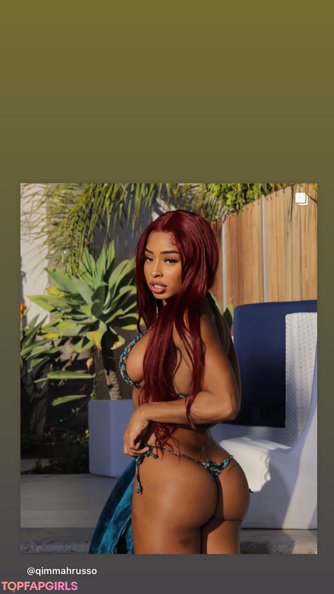 Foto di nudo di fuga di OnlyFans di Qimmah Russo #583