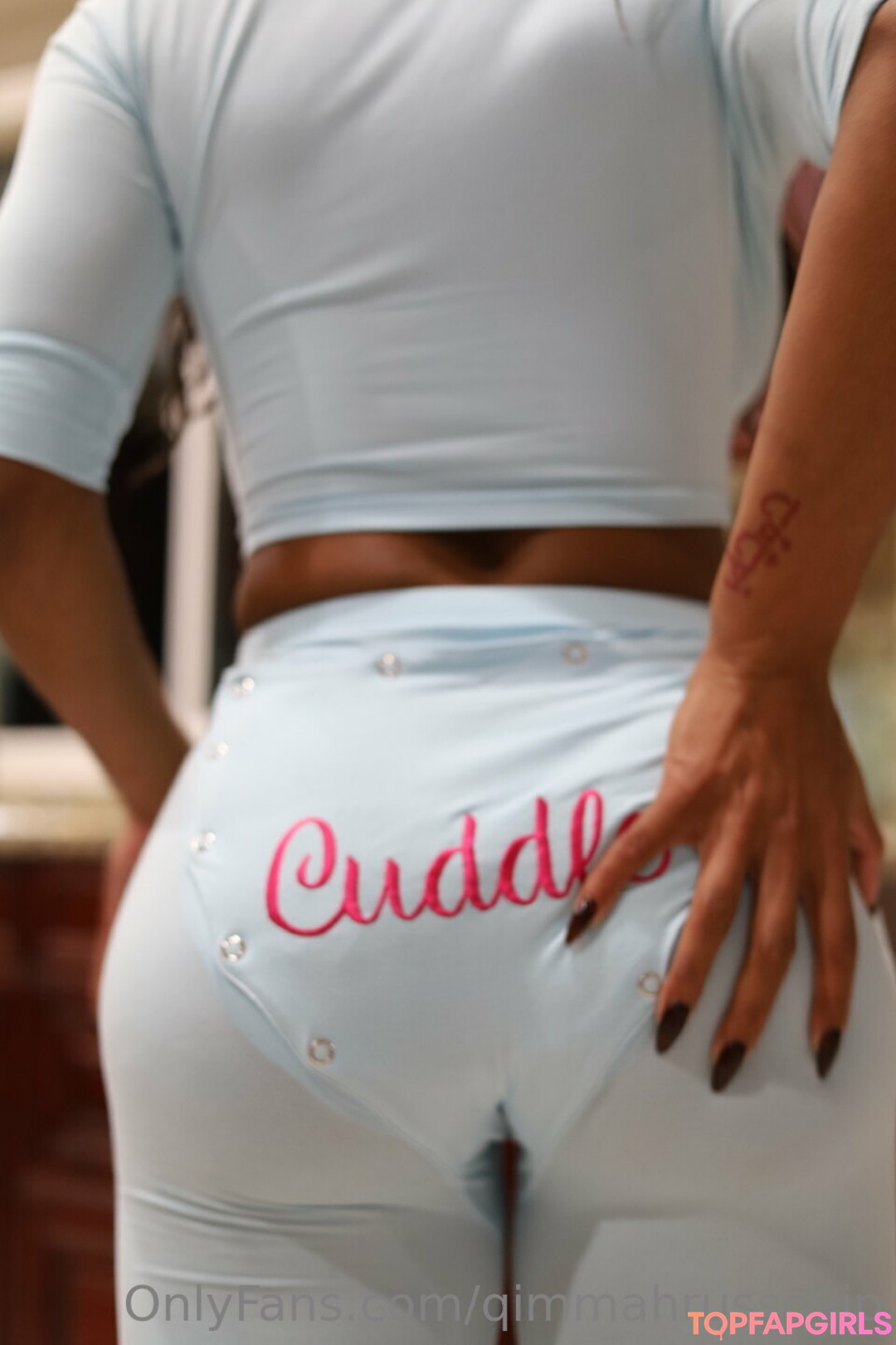 Foto di nudo di fuga di OnlyFans di Qimmah Russo #999