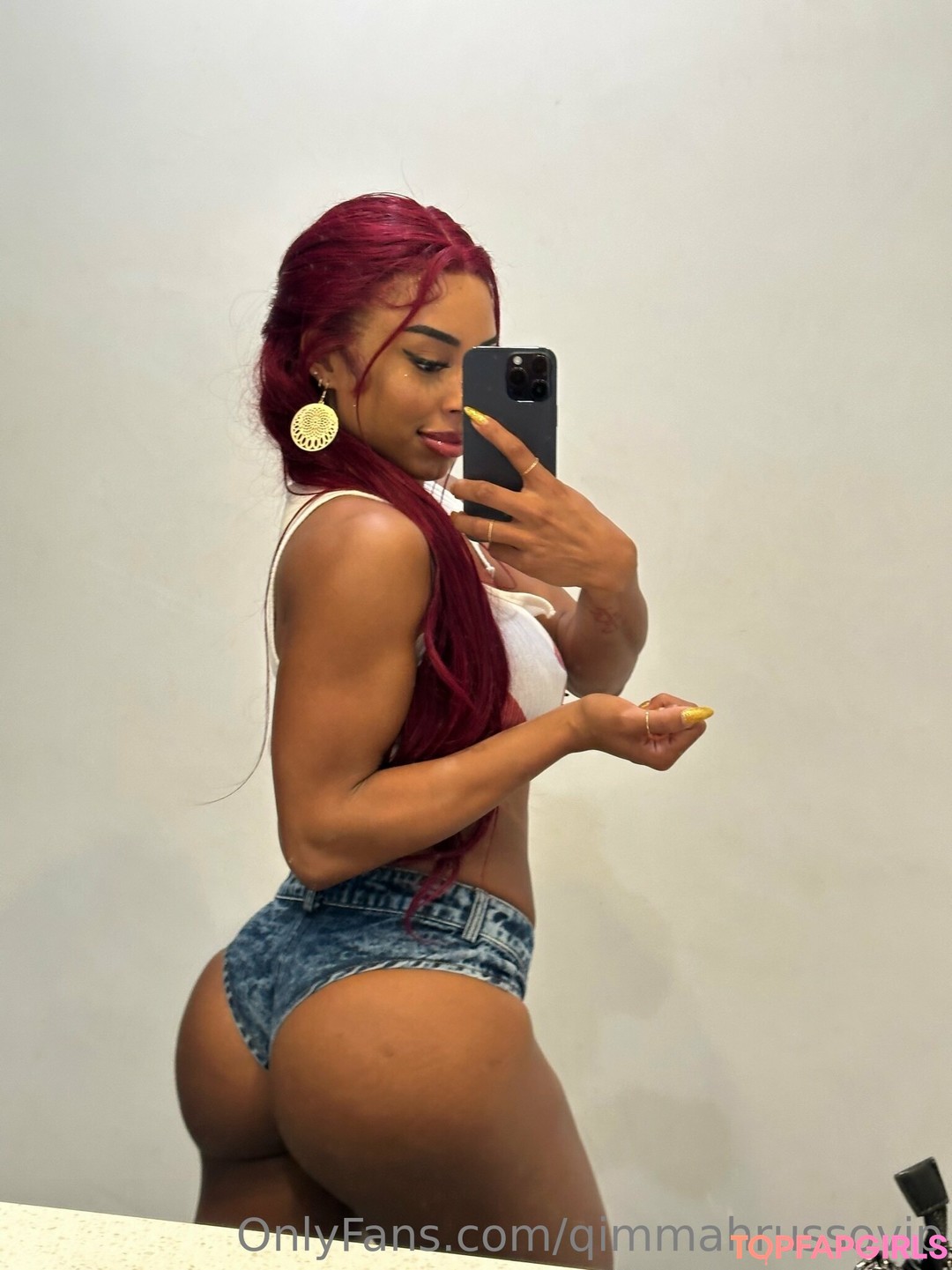 Foto di nudo di fuga di OnlyFans di Qimmah Russo #350