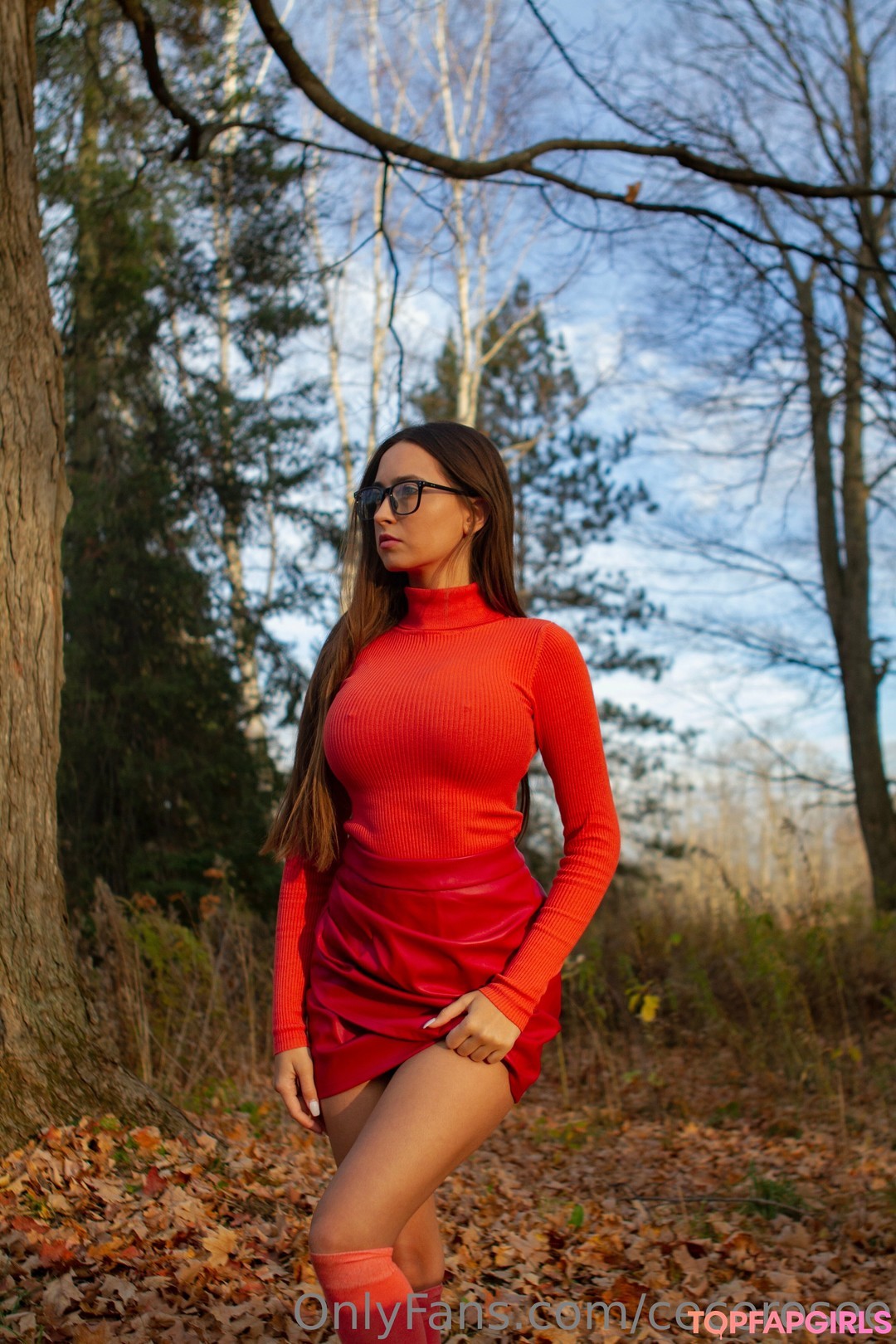 Foto di nudo di fuga di OnlyFans di Cecilia Rose #349