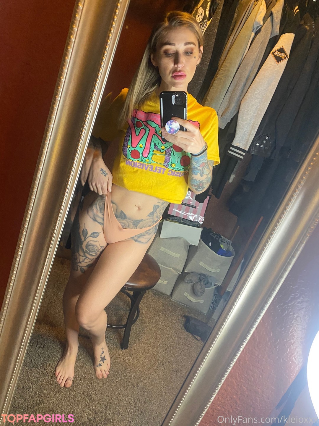 Foto di nudo di fuga di OnlyFans di Kleio Valentien #216