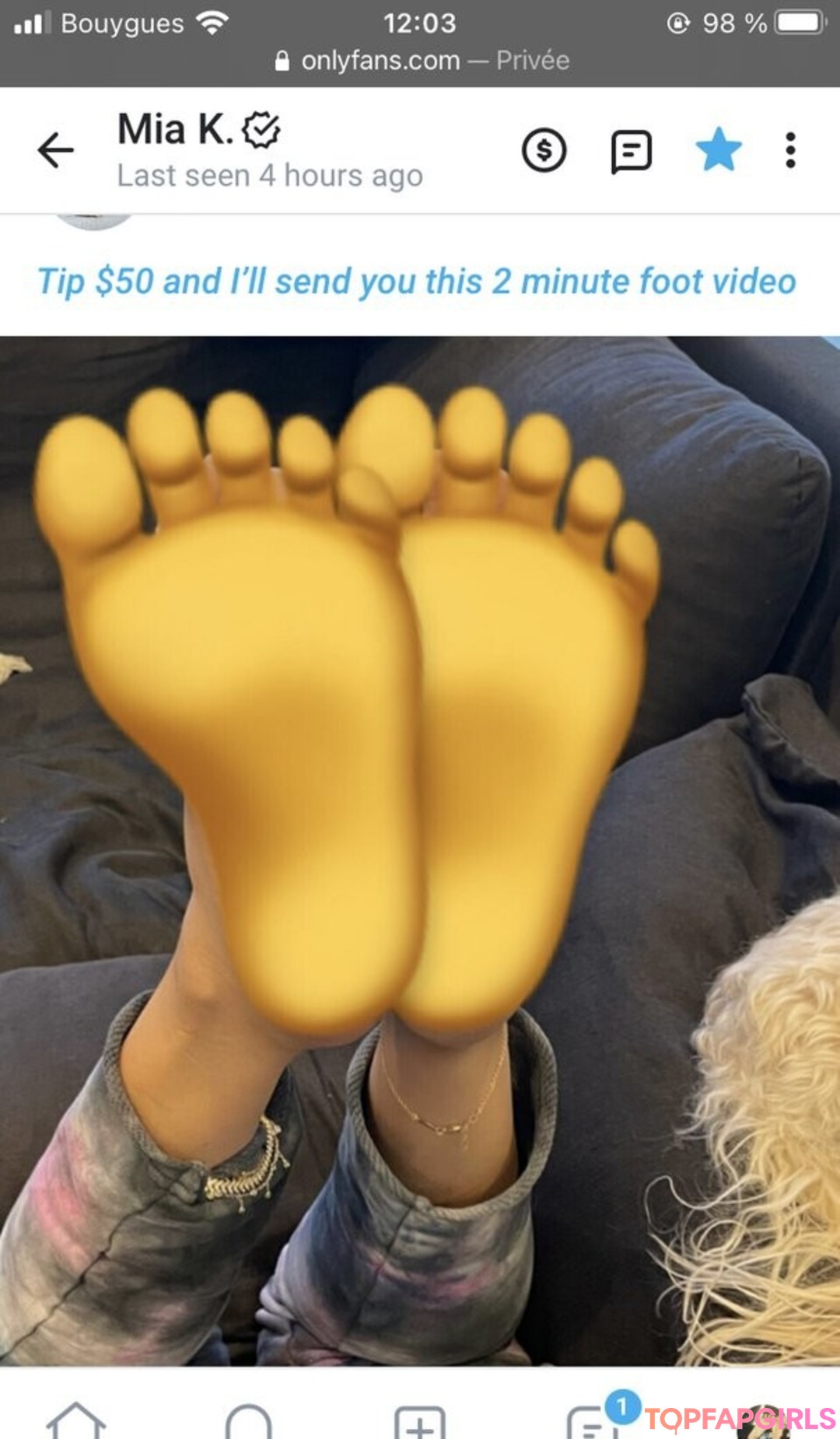 Foto di nudo di fuga di OnlyFans di Mia Khalifa #1315