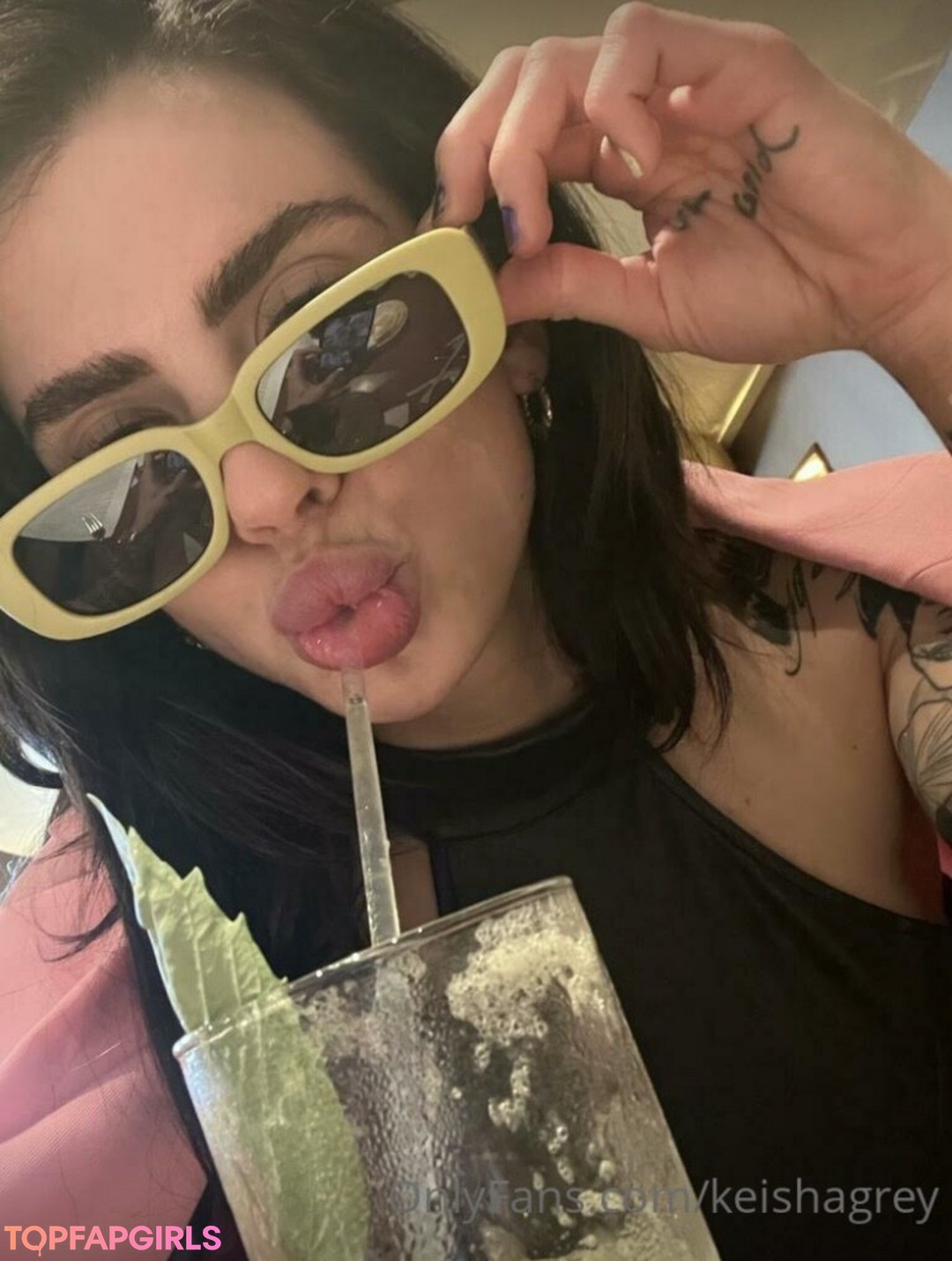 Foto di nudo di fuga di OnlyFans di Keisha Grey #630