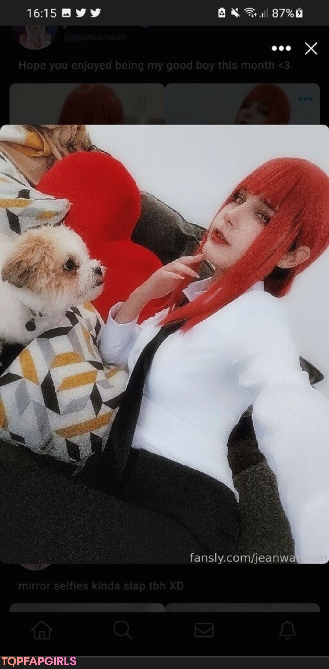 Foto di nudo di fuga di OnlyFans di Jeanwanwan #2736