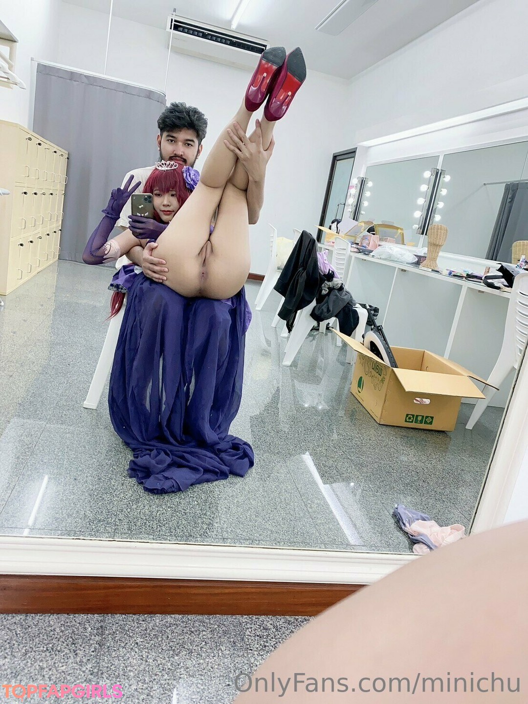 Foto di nudo di fuga di OnlyFans di Minichu #1168