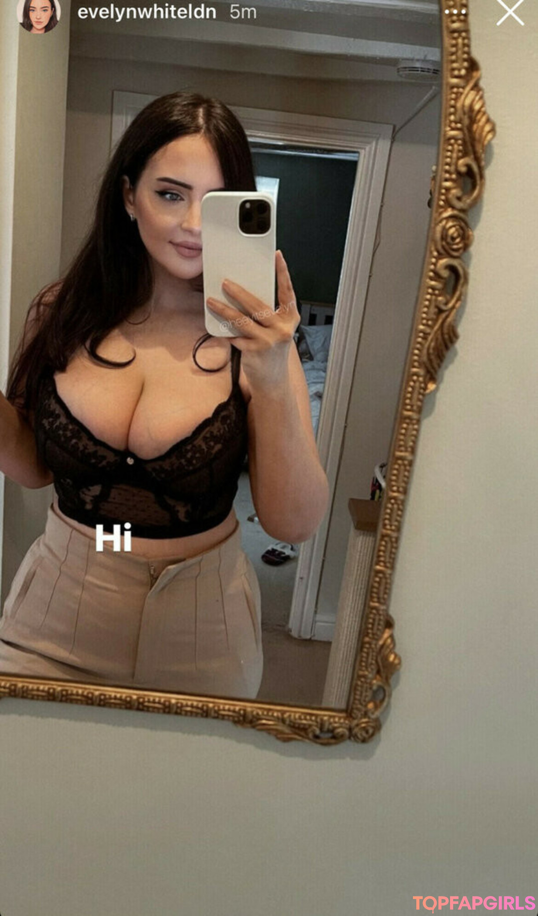 Foto di nudo di fuga di OnlyFans di Evelyn White #89