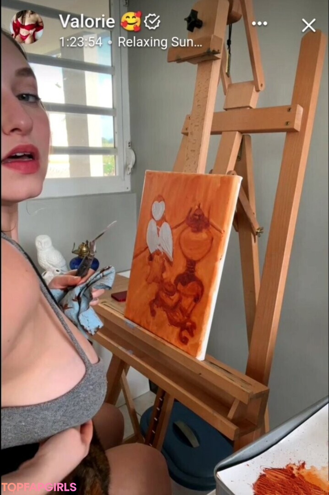 Foto di nudo di fuga di OnlyFans di Valorie #257