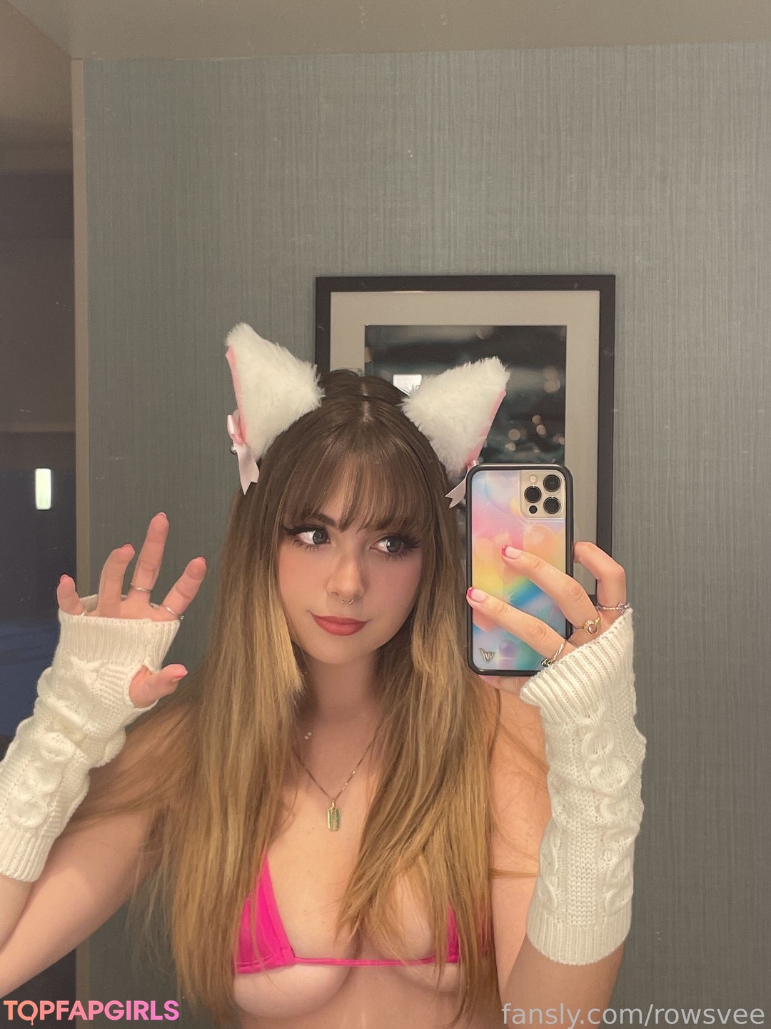 Foto di nudo di fuga di OnlyFans di Rowsvee #173