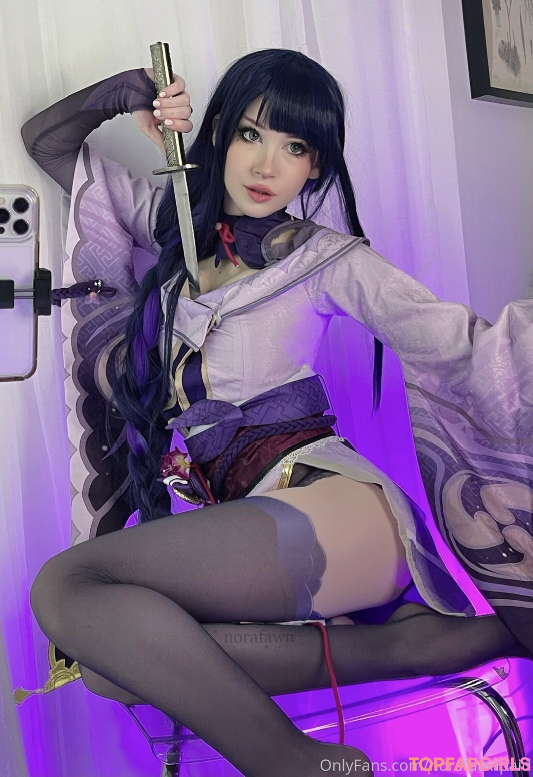 Foto di nudo di fuga di OnlyFans di Norafawn #1274