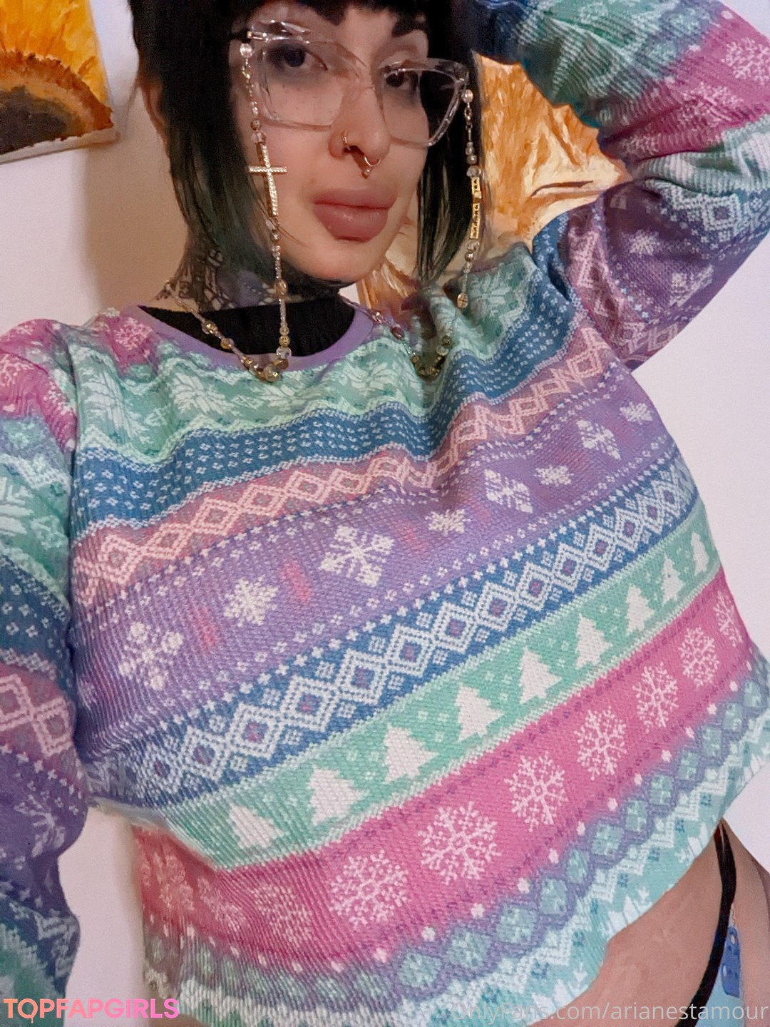 Foto di nudo di fuga di OnlyFans di Ariane Saint Amour #686