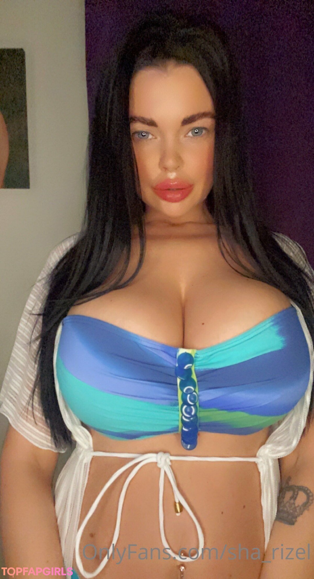 Foto di nudo di fuga di OnlyFans di Sha Rizel #287