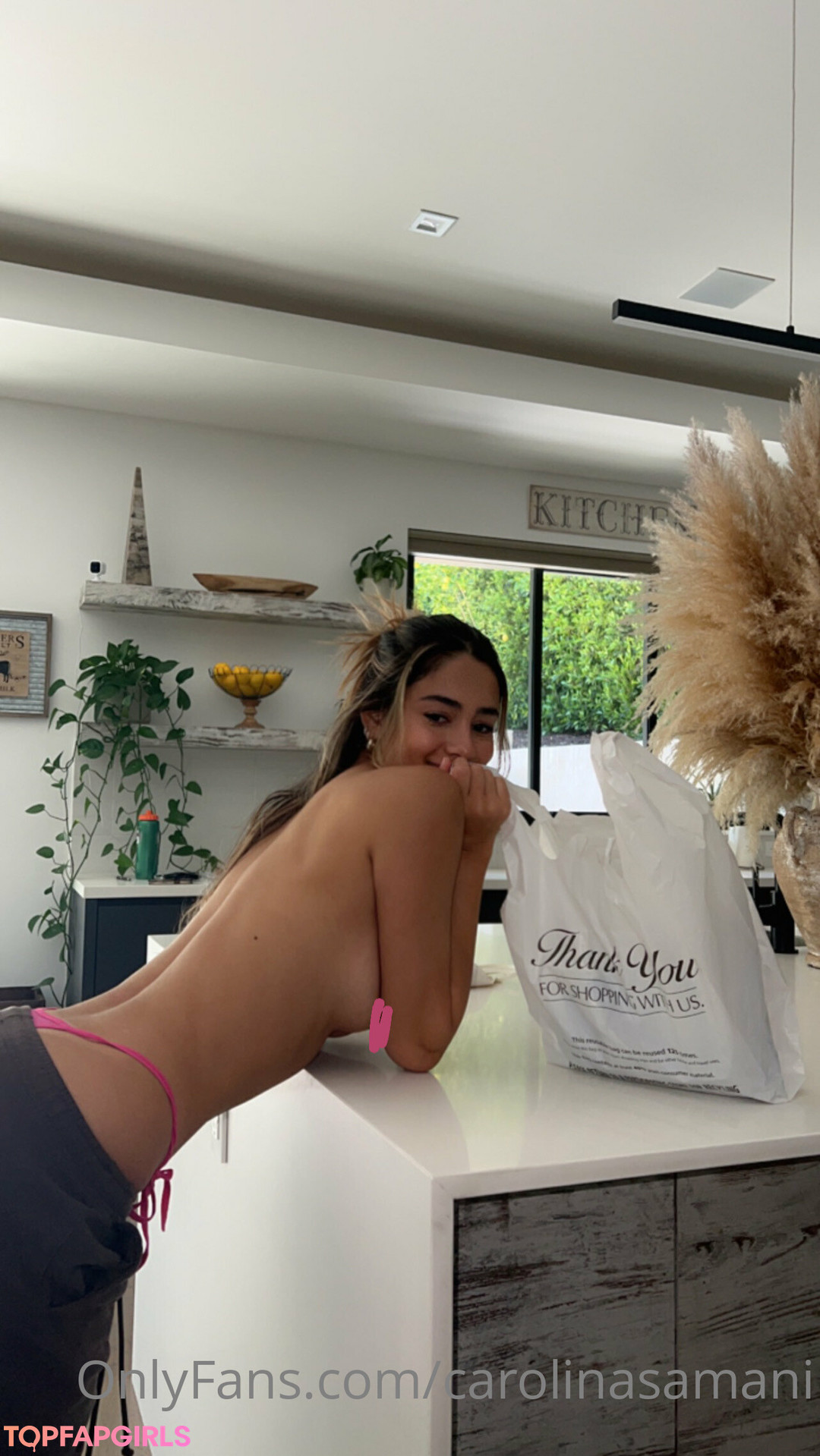 Foto di nudo di fuga di OnlyFans di Carolina Samani #436