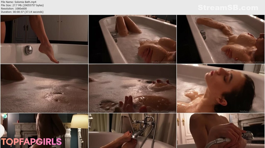 Foto di nudo di fuga di OnlyFans di Solomia Maievska #1162