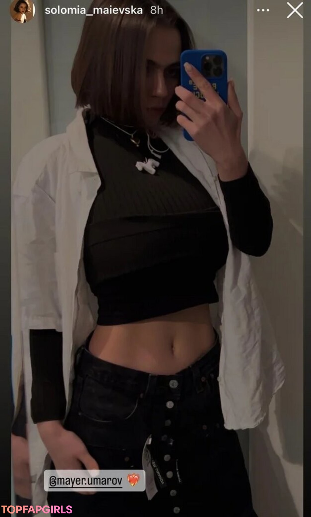 Foto di nudo di fuga di OnlyFans di Solomia Maievska #1372