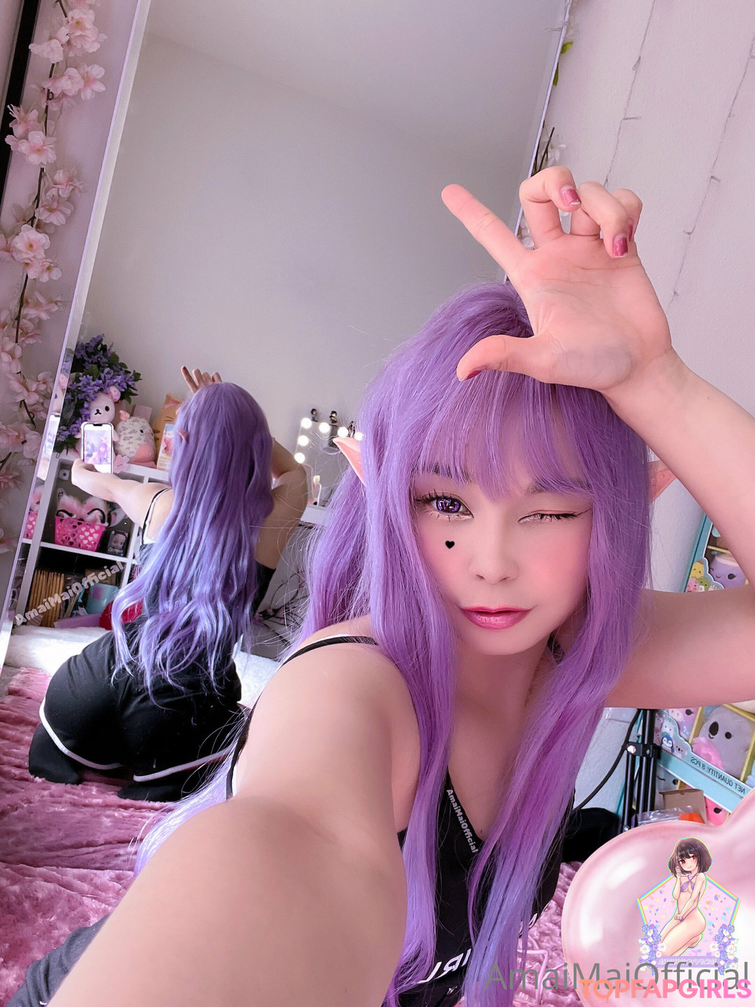 Foto di nudo di fuga di OnlyFans di Mai #114