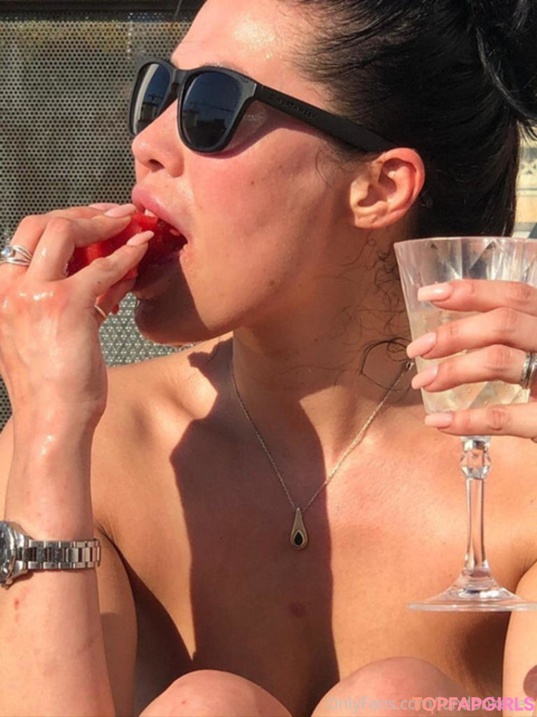 Foto di nudo di fuga di OnlyFans di London Keyes #127