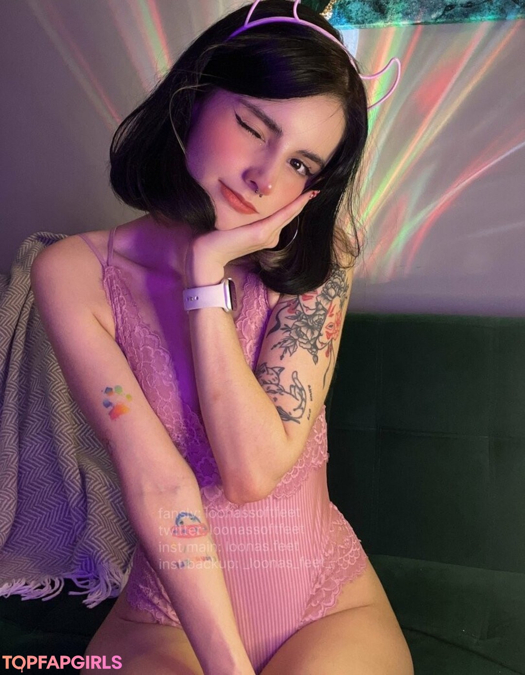 Foto di nudo di fuga di OnlyFans di Loona #767