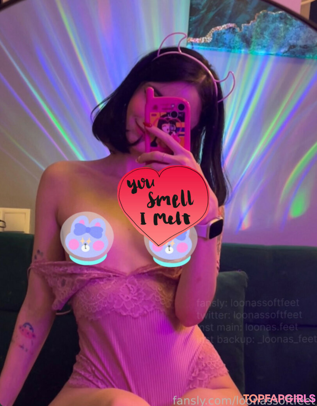Foto di nudo di fuga di OnlyFans di Loona #795