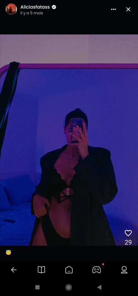 Foto di nudo di fuga di OnlyFans di Aliciasfatass