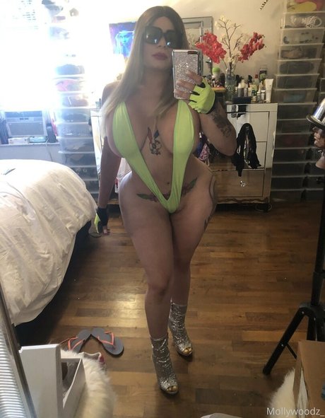 Foto di nudo di fuga di OnlyFans di Mollywoodz
