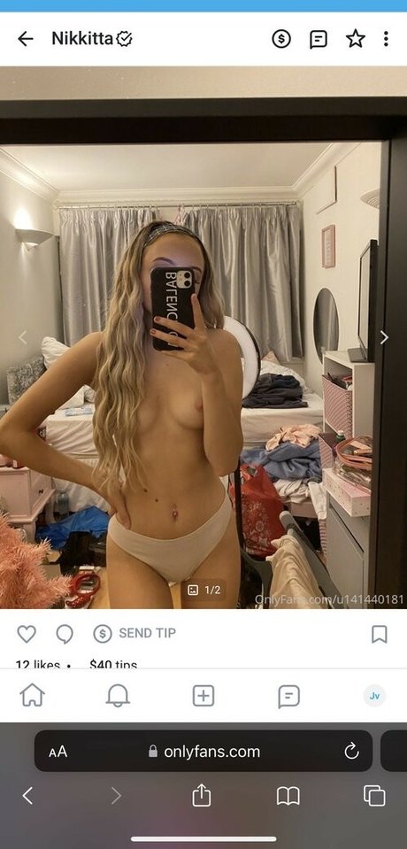 Foto di nudo di fuga di OnlyFans di Tikka