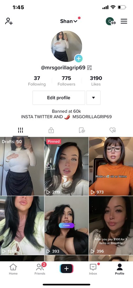 Foto di nudo di fuga di OnlyFans di Shan