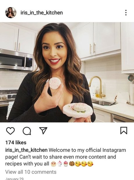 Iris In The Kitchen