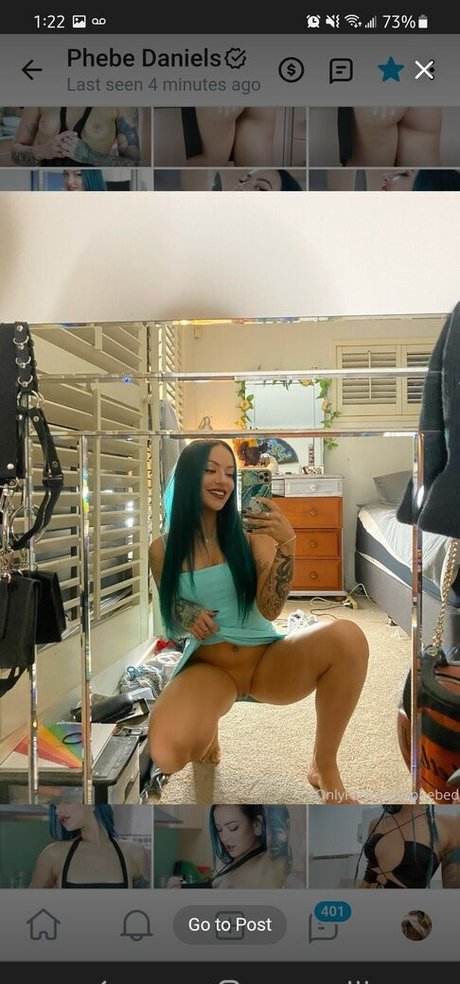 Foto di nudo di fuga di OnlyFans di Phebie Daniels