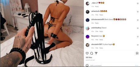 Foto di nudo di fuga di OnlyFans di Madalina Oros