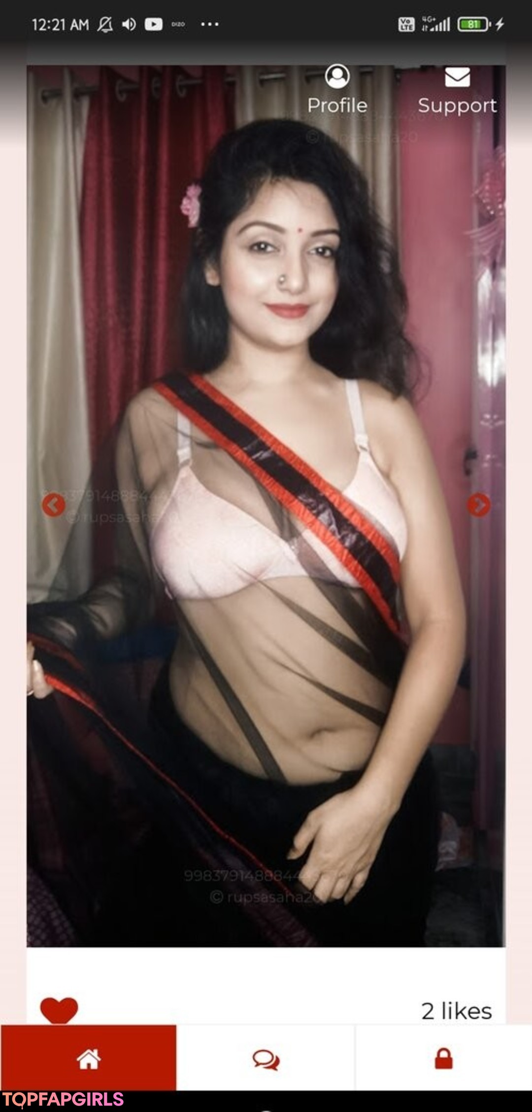 Foto di nudo di fuga di OnlyFans di Yajnaseni #1668