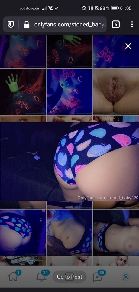 Foto di nudo di fuga di OnlyFans di Stonedbaby420