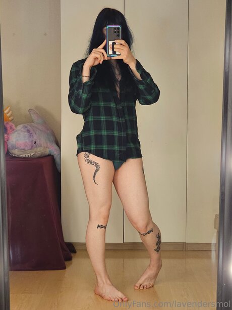 Foto di nudo di fuga di OnlyFans di Lavendersmol