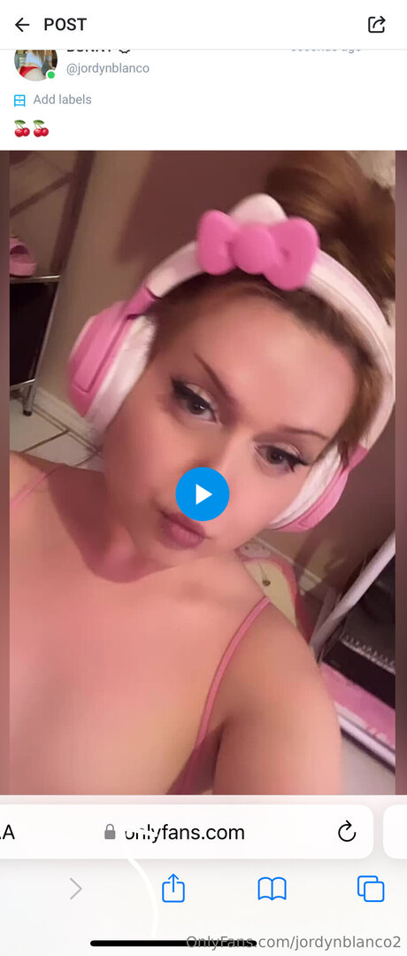 Foto di nudo di fuga di OnlyFans di Jordynblanco2