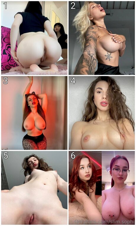 Foto di nudo di fuga di OnlyFans di Slim Sophi
