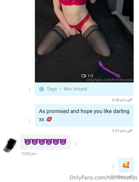 Foto di nudo di fuga di OnlyFans di Hornhounds
