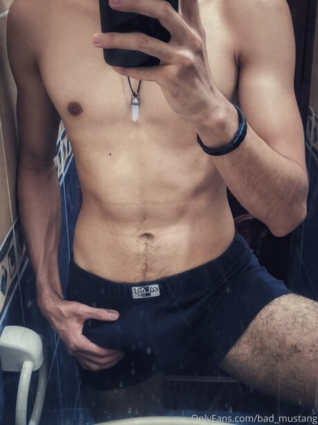 Foto di nudo di fuga di OnlyFans di Bad Mustang