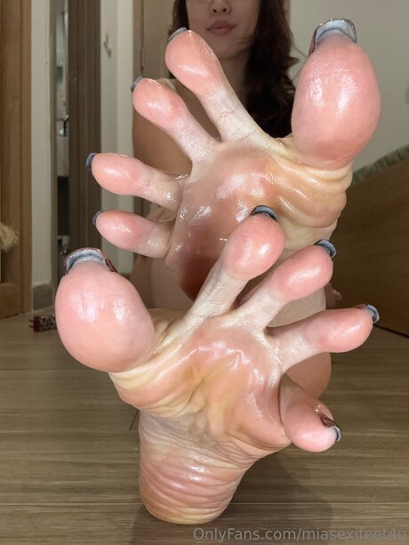 Foto di nudo di fuga di OnlyFans di Miasexifeet4u