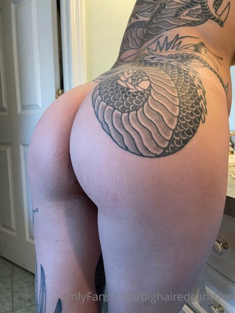 Foto di nudo di fuga di OnlyFans di Bighairedcuntfree