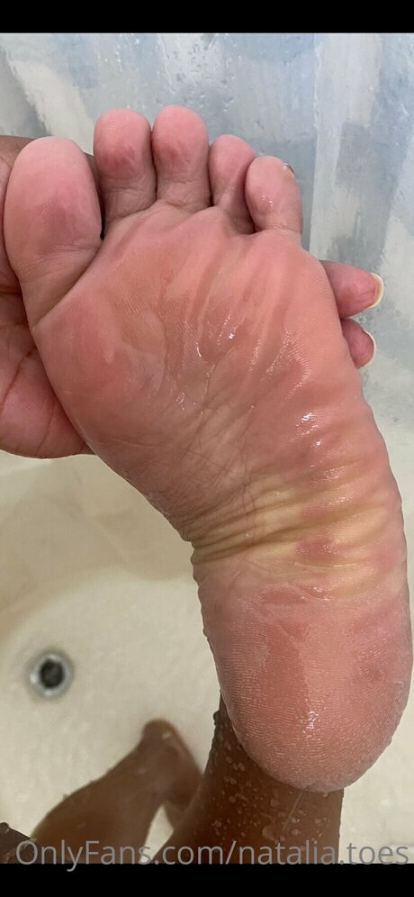 Foto di nudo di fuga di OnlyFans di Toes Natalia