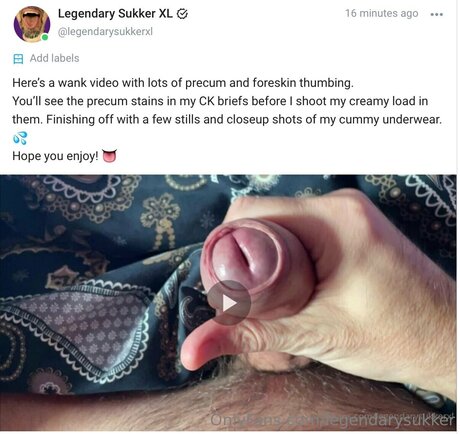 Foto di nudo di fuga di OnlyFans di Legendarysukker