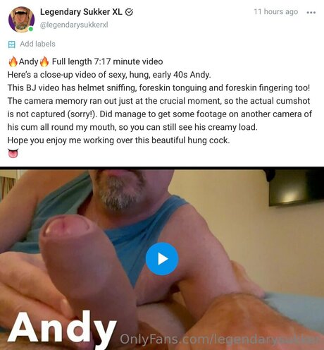 Foto di nudo di fuga di OnlyFans di Legendarysukker