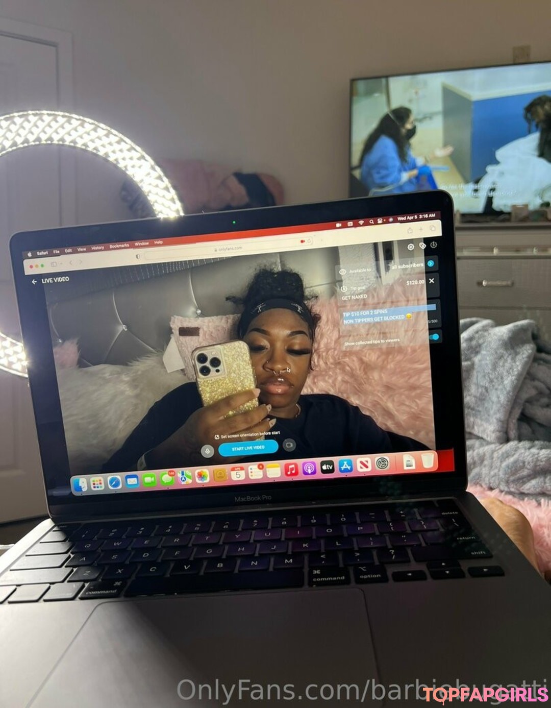 Foto di nudo di fuga di OnlyFans di Barbie Bugatti #1576
