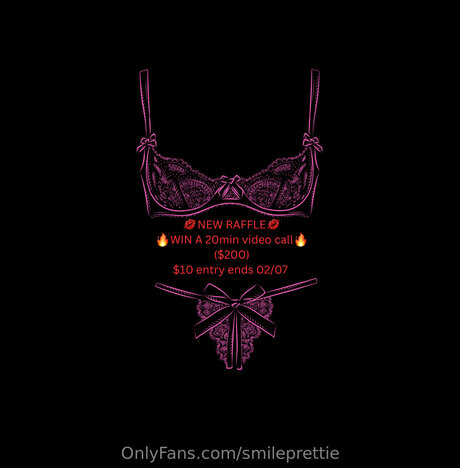 Foto di nudo di fuga di OnlyFans di Smileprettie