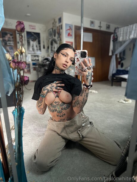 Foto di nudo di fuga di OnlyFans di Taylorwhitetv