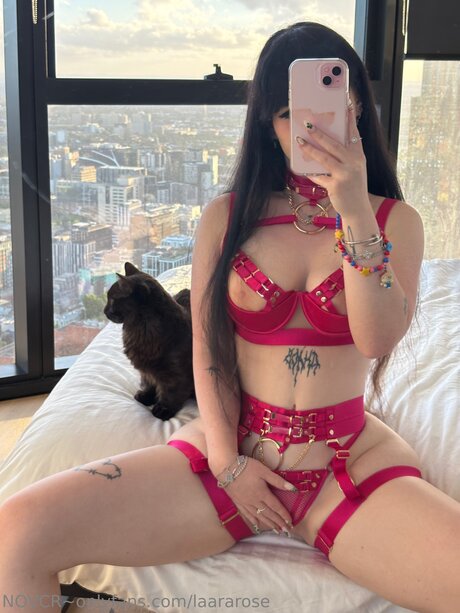 Foto di nudo di fuga di OnlyFans di Laararose