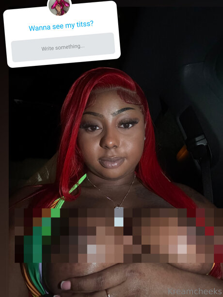 Foto di nudo di fuga di OnlyFans di Kreamcheekss