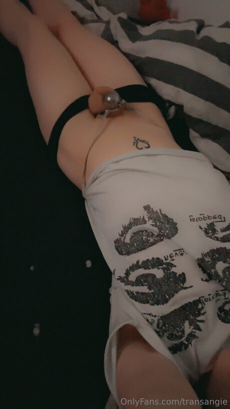 Foto di nudo di fuga di OnlyFans di Transangie