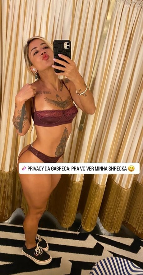 Foto di nudo di fuga di OnlyFans di Gabreca